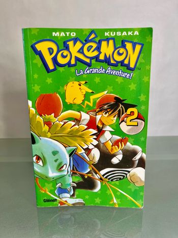 Manga Pokémon tome 2 Glénat 2001 ( librairie )