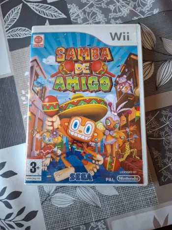 Jeu wii samba de amigo