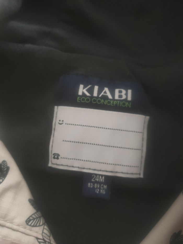 Veste coupe vent Kiabi 24 mois garçon - photo numéro 3