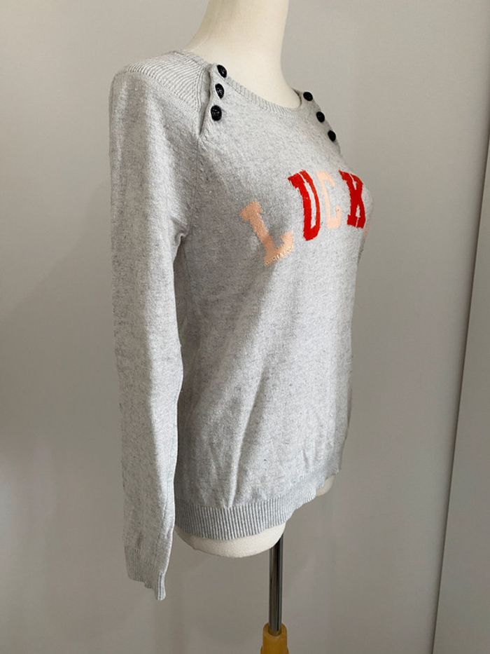 Pull gris Lucky Scotch & Soda - photo numéro 2
