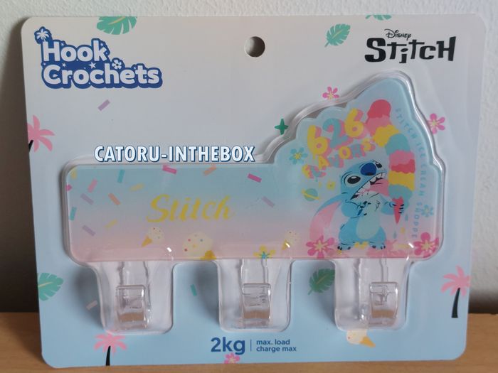 Crochets muraux / Hook Disney Stitch