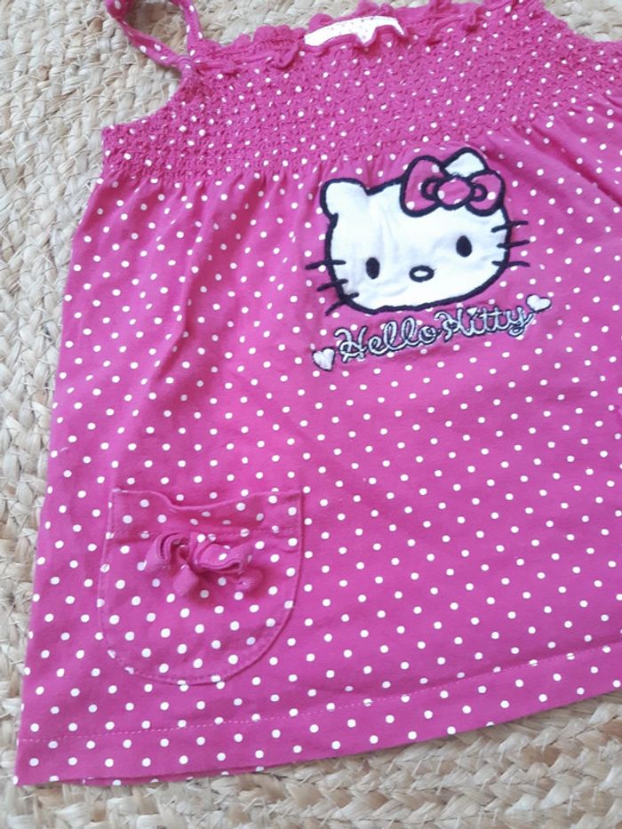 Débardeur Hello Kitty 12 mois - photo numéro 2