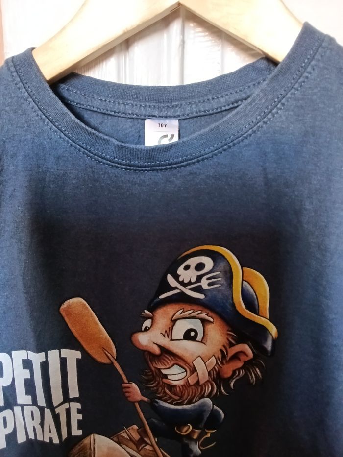 Tee-shirt Cap fun bleu marine et multicolore - photo numéro 2