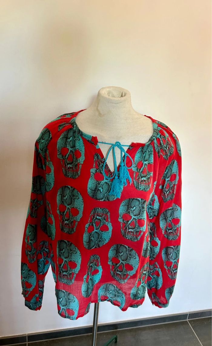 Magnifique blouse colorée Banditas from Marseille TU - photo numéro 4