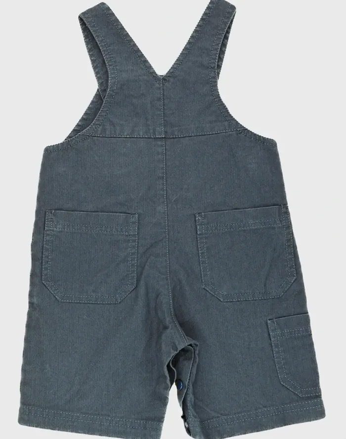 Salopette-short 12 mois en coton et élasthanne Tartine et Chocolat - photo numéro 2