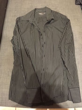 Chemise homme grise
