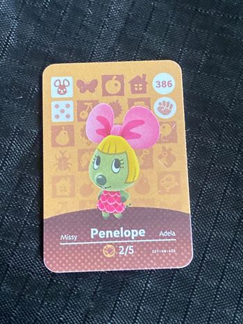 mini carte  amiibo penelope