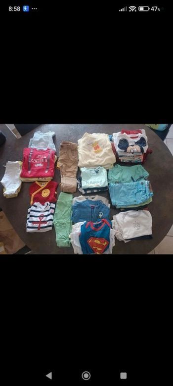 Lot 0-1-3 mois garçon