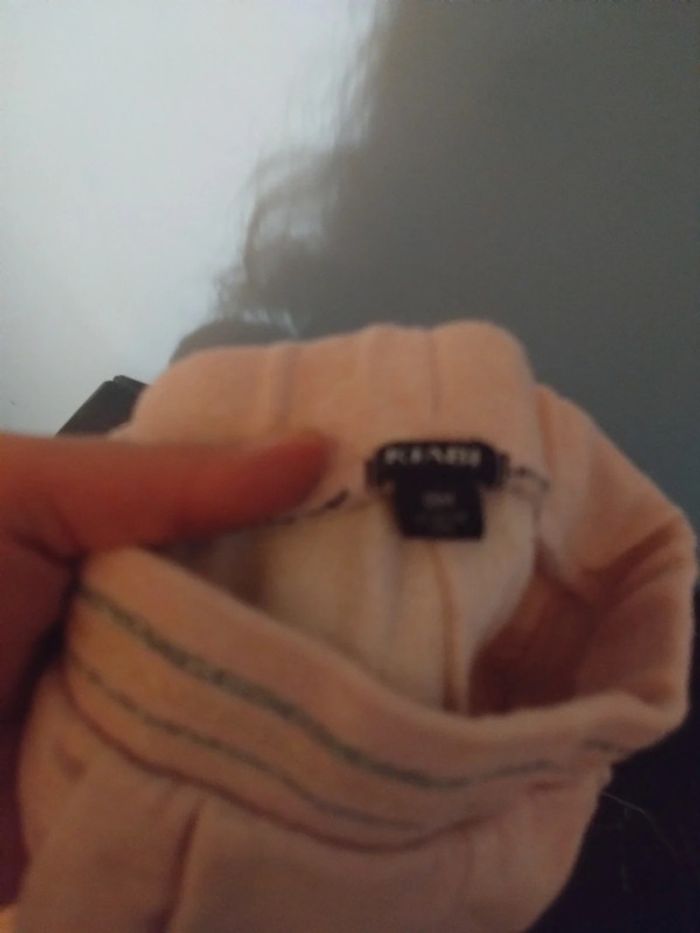 Lot pull sweat et bas de pantalon jogging rose bébé fille 12 18 mois - photo numéro 5