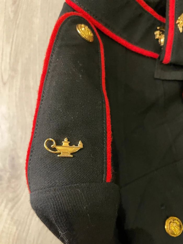 Veste Gabardine US Marine Corps ROTC – Vintage militaire – Taille 41S - made in USA - photo numéro 7