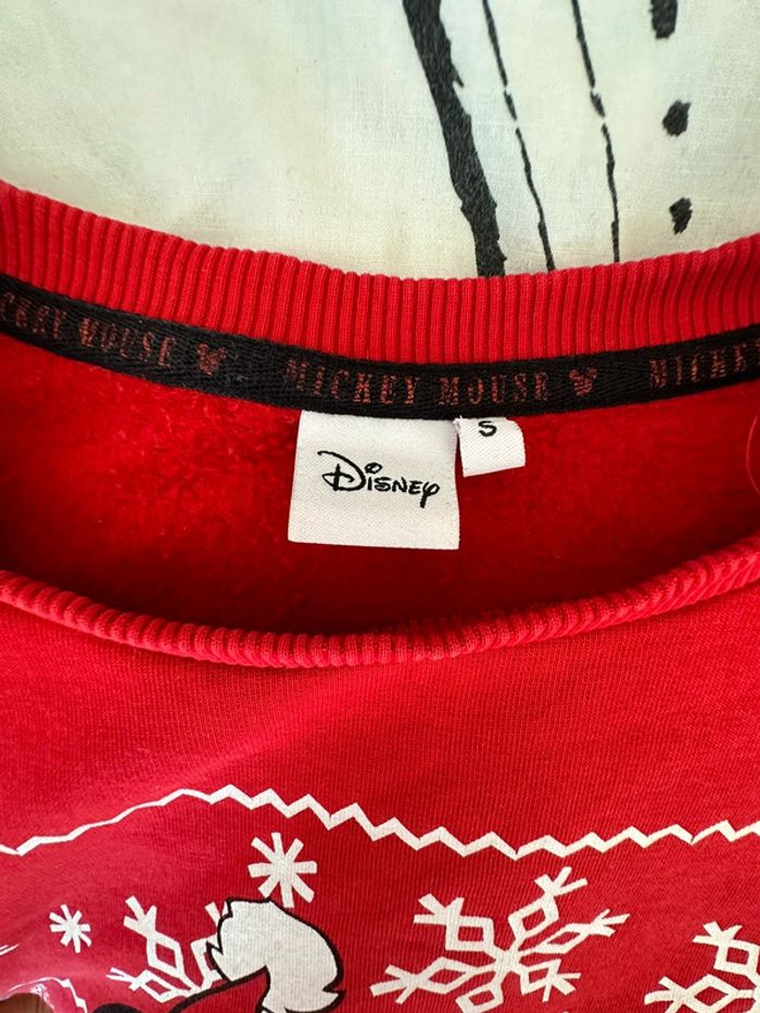 Sweat Mickey Rouge - photo numéro 4