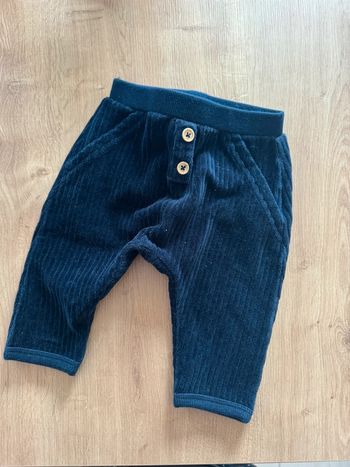 Sarouel velours Kiabi