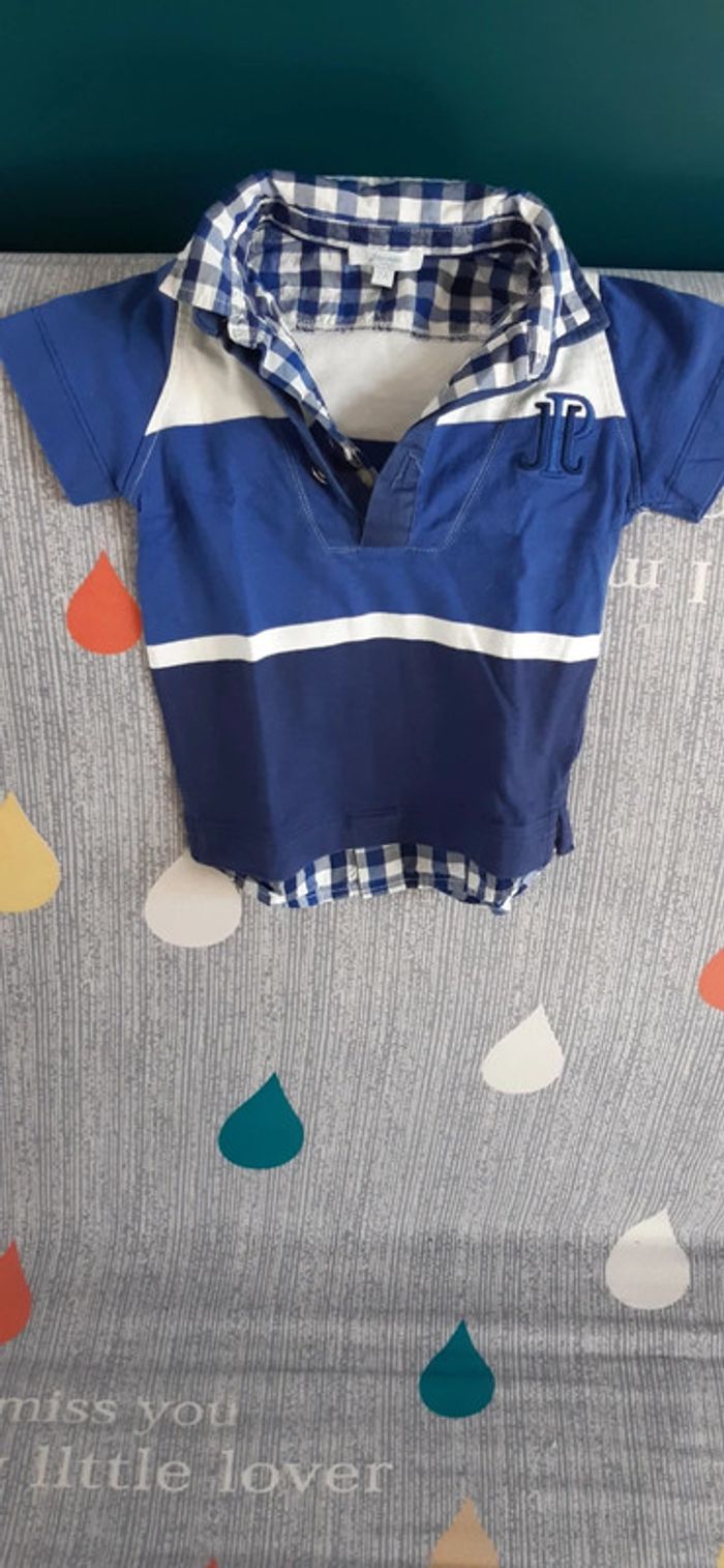 Polo manches courtes jacadi 2 ans