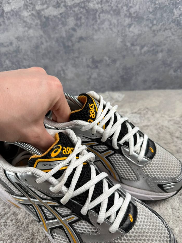 Asics Gel 1130 Running - White & Yellow & Silver - photo numéro 11