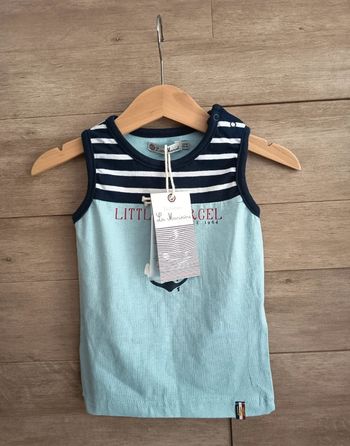 Débardeur bébé garçon Little Marcel 12 mois neuf étiquettes