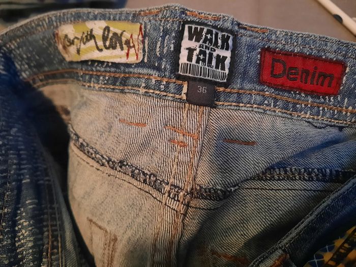 Jeans à trous femme taille 36 - photo numéro 4