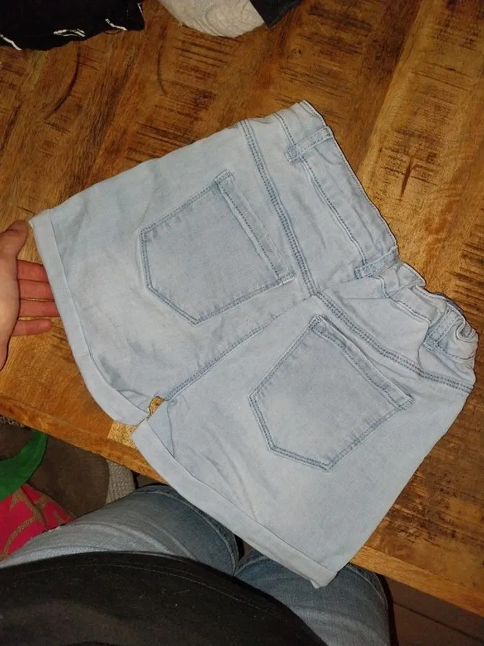 Short en jean 10 ans verbaudet - photo numéro 3