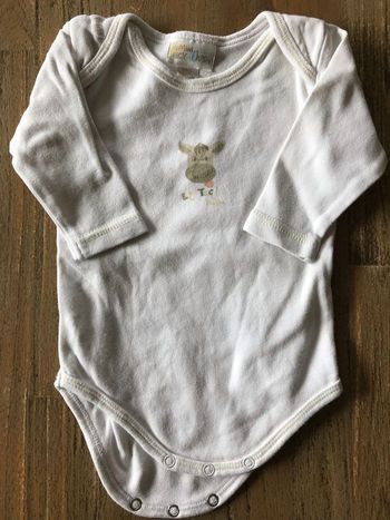 Body manches longues 3 mois