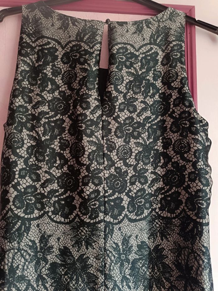 Robe grise à motifs Camaïeu T.38 - photo numéro 7