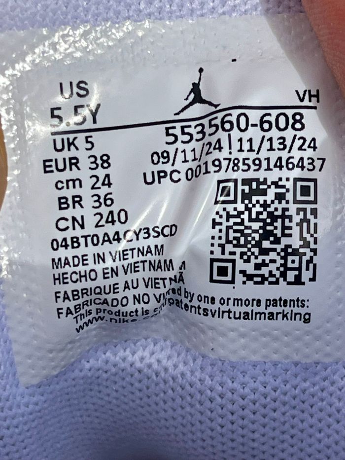 Air jordan 1 Pink Foam - photo numéro 6