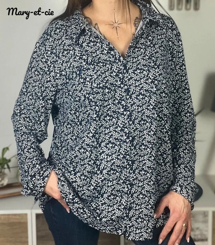 Blouse manches longues taille 50/52 - Damart