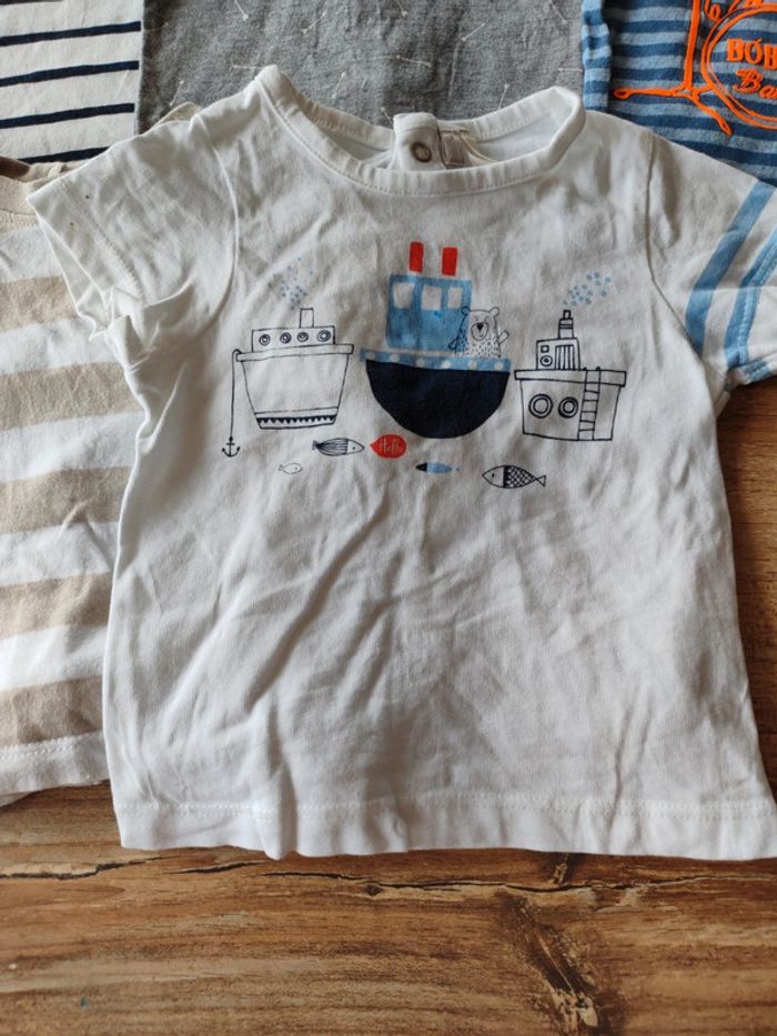 6 tee shirts manches courtes - photo numéro 3