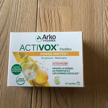 Arkopharma Activox Miel Citron 24 pastilles Neuf