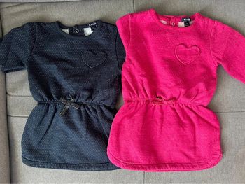 2 robes hiver 6 mois