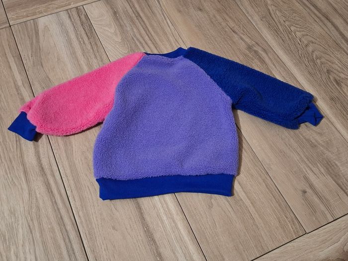 Pull fille enfant hiver chaud Licorne violet rose - photo numéro 2