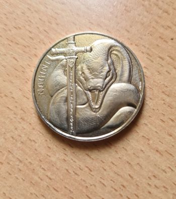 Médaille monnaie de Paris Harry Potter Nagini