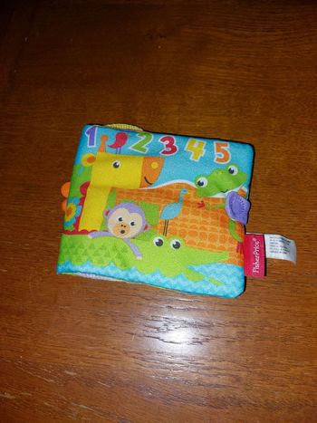 Livre en tissu jungle