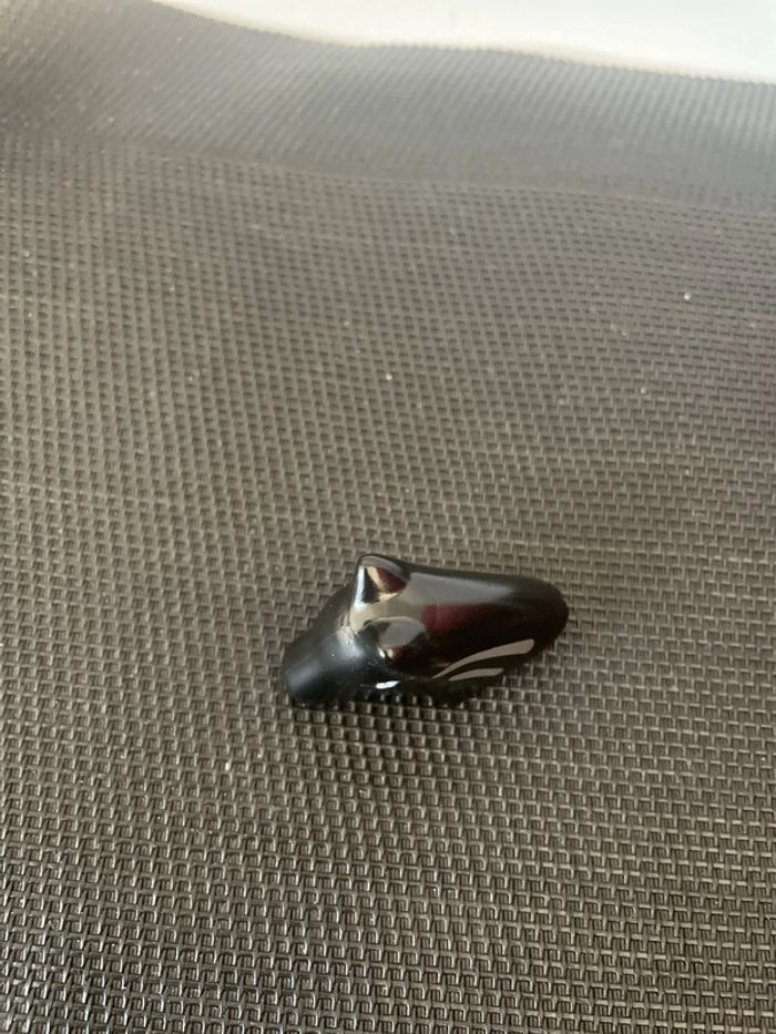 Playmobil cagoule noire avec motifs cheval tournoi chevalier moyen âge château citadelle forteresse - photo numéro 5