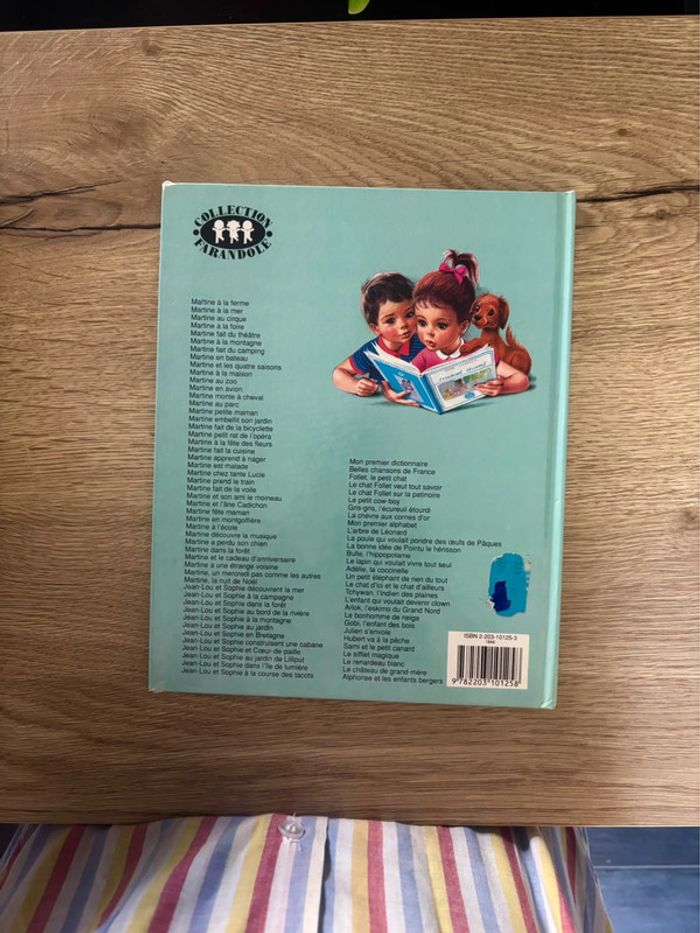 Livre Vintage Martine apprend à nager pour Enfants - photo numéro 2
