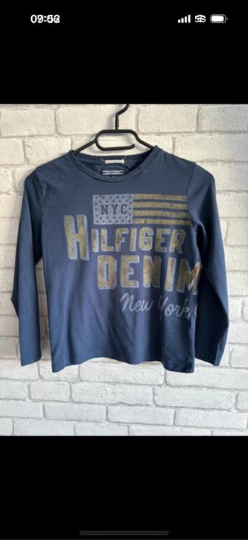 Tee shirt tommy hilfiger taille 8 ans