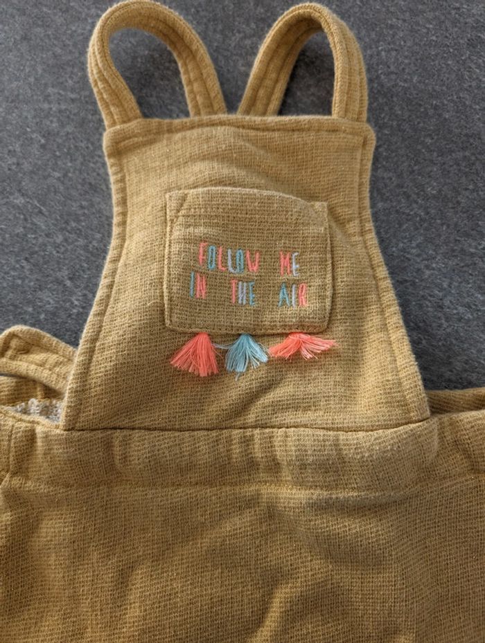 Robe salopette bébé fille 2 ans - photo numéro 2