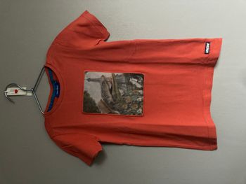 T-shirt orange rouge crocodile paris Someone 7 ans (122 cm)