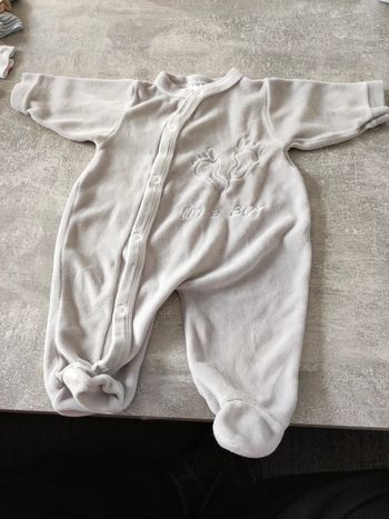 Pyjama gris garçon
