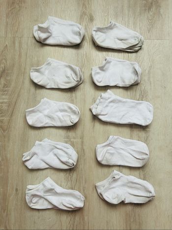 10 paires de socquettes 9-12ans