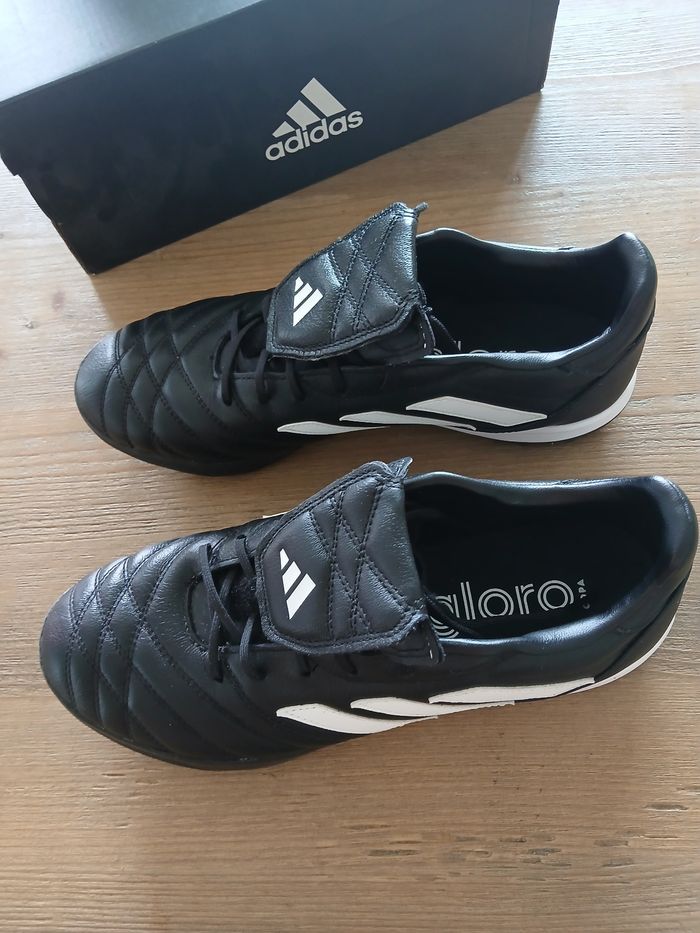 Chaussures Foot stabilisé Copa Gloro 41 1/3 noir & blanc - Adidas - photo numéro 5