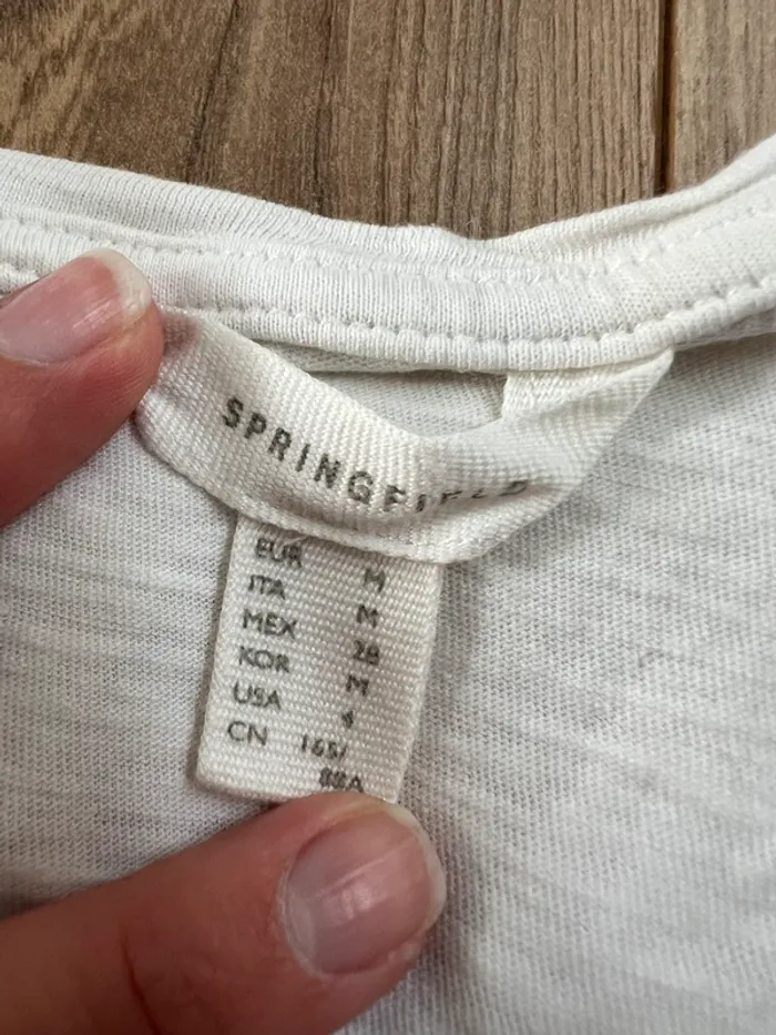Tee shirt manches longues femme Springfield - photo numéro 4