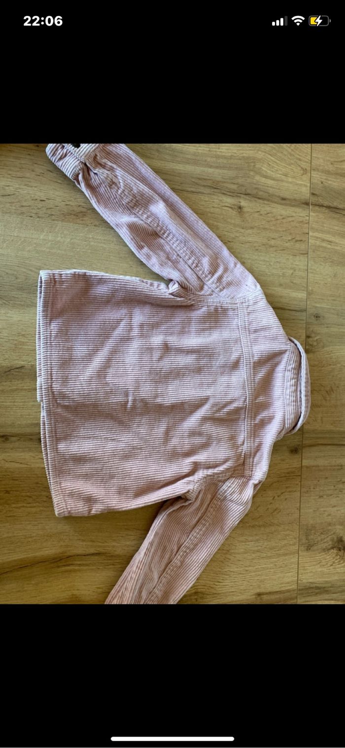 Veste en jeans rose - photo numéro 5