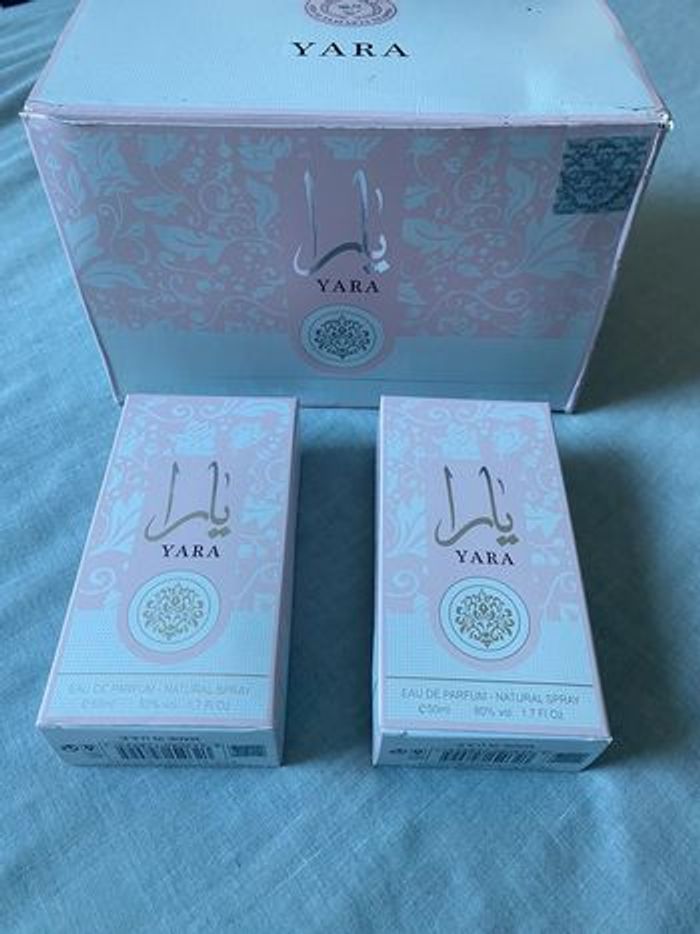 Lot de 2 parfums Yara 50ml chacun Original