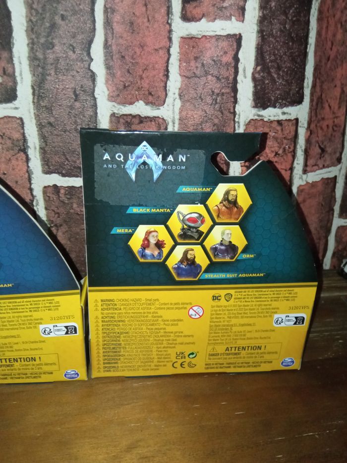 Lot de deux figurines Aquaman - photo numéro 5