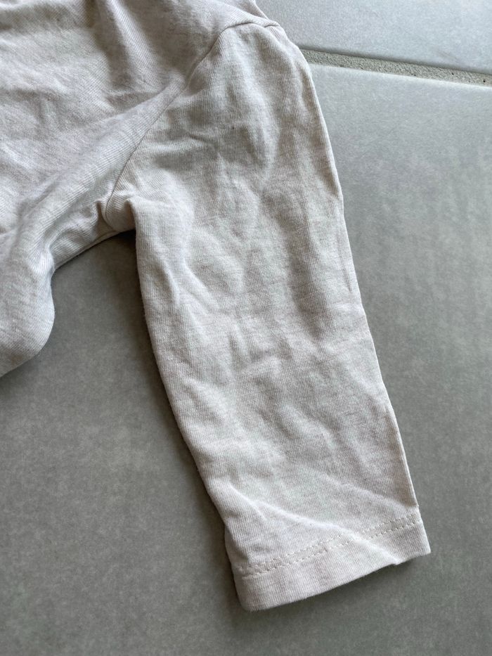 Tee shirt manches longues DPAM 3 mois - photo numéro 5