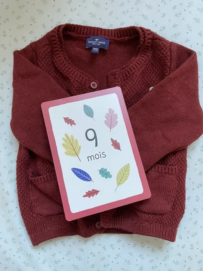 Gilet sergent major 9 mois