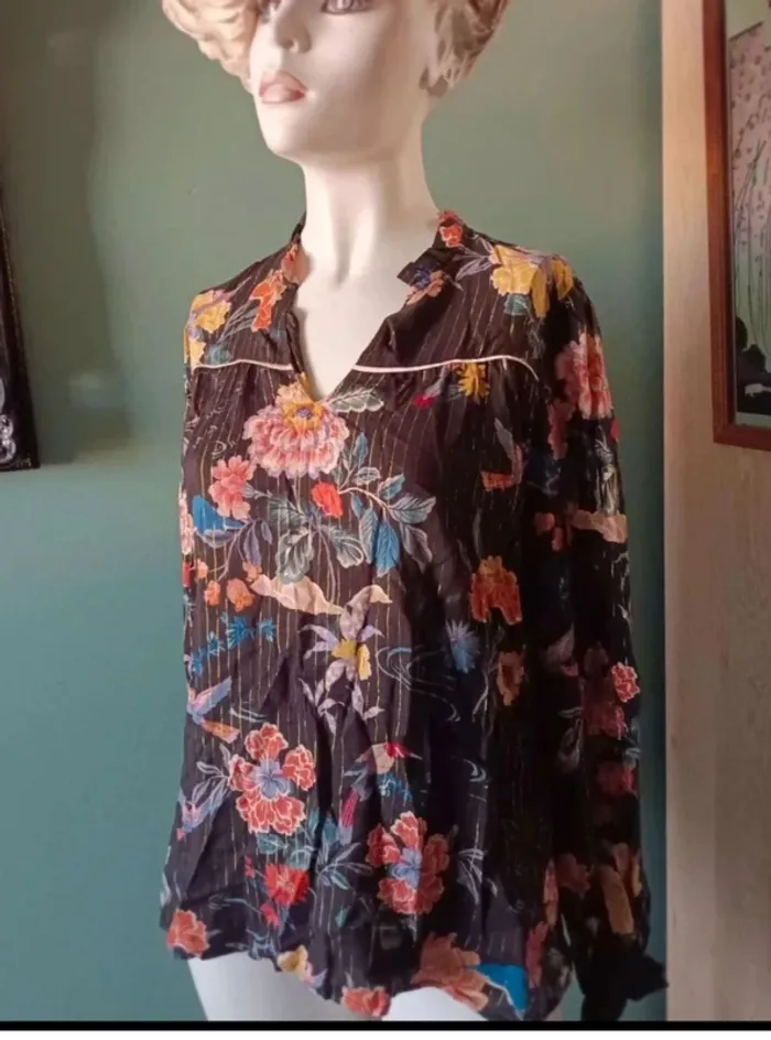 Blouse fleuri 36