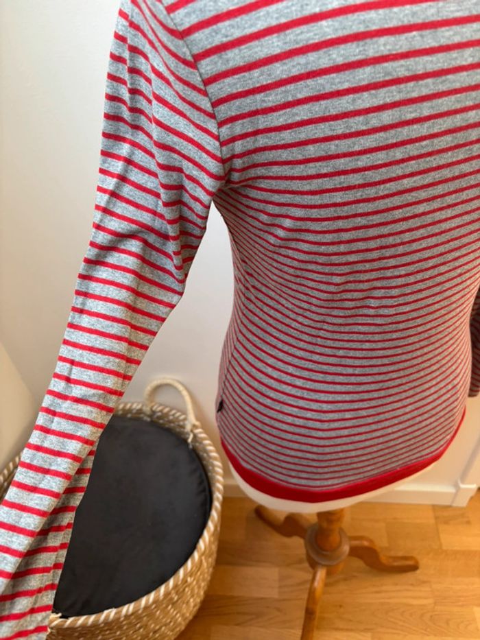 T-shirt ML - marinière - Taille 40 - photo numéro 12