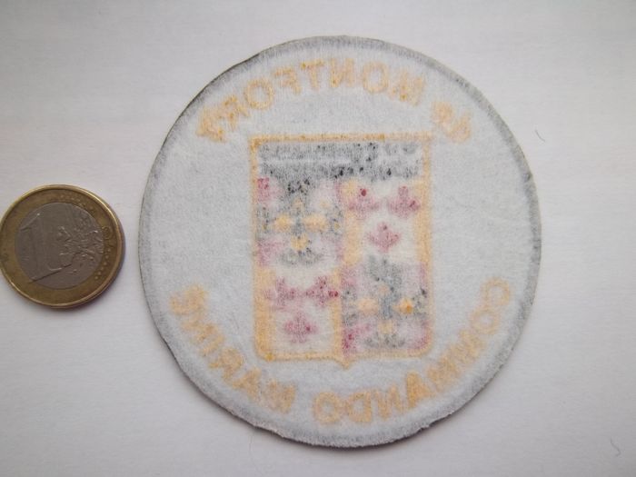 forces spéciales écusson commando marine de Montfort élite garnison Lorient - photo numéro 2