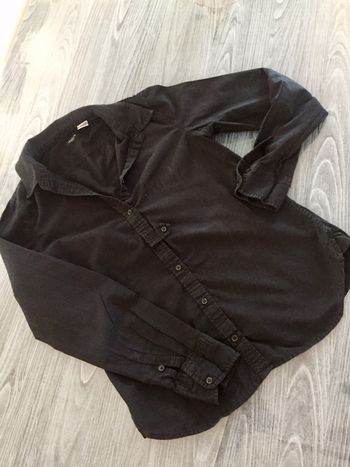 Chemise noire la redoute taille 38