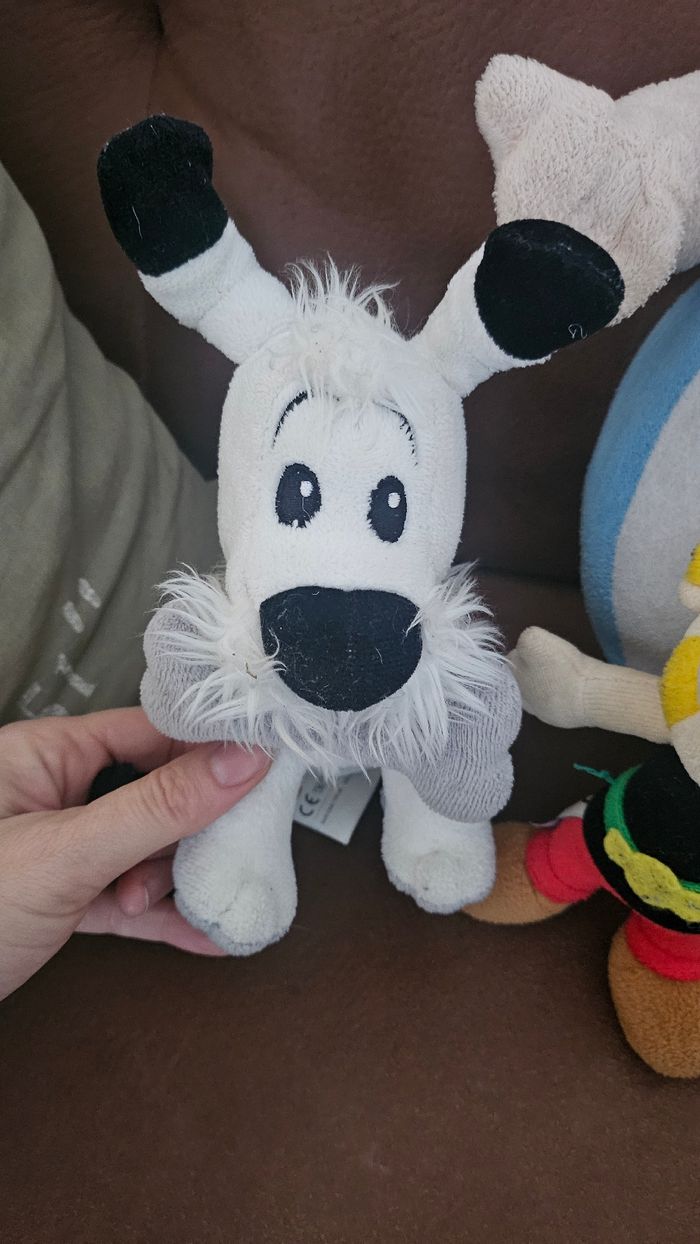 Peluches Obélix,  Astérix et Idéfix - photo numéro 3
